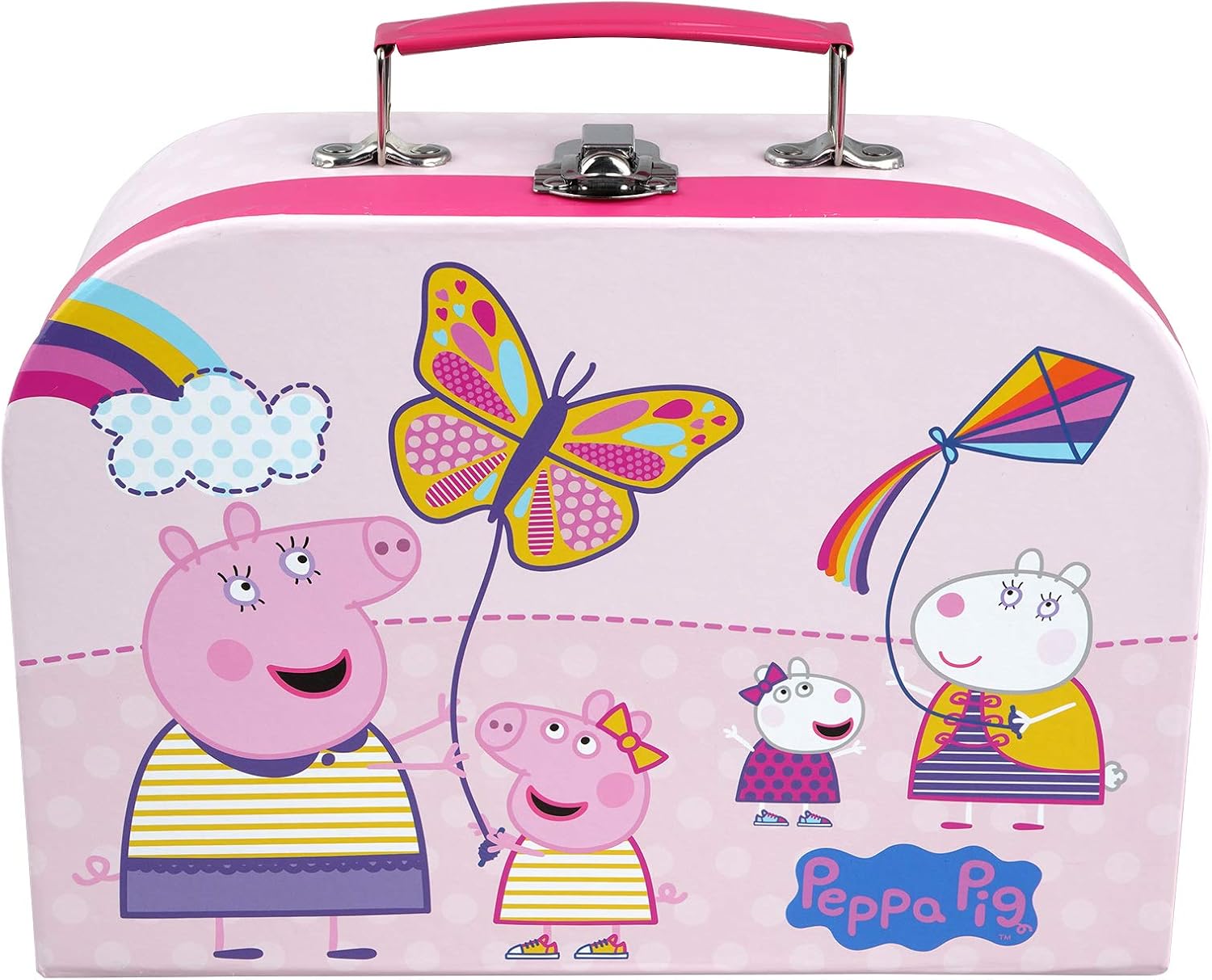 Barbo Toys Peppa Pig Suitcases 3-Piece Set, 8995, Gray, Varying Sizes - Image 5