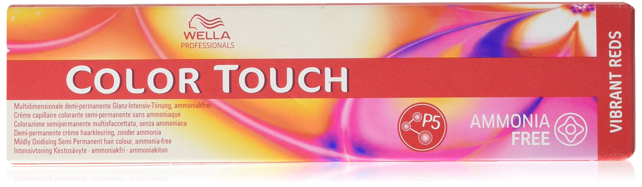 WELLA Colour Touch Demi-Permanent Hair Colour, No. 55/54 Light Brown Intensive Mahogany-Red 60 ml