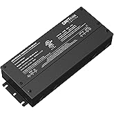 EMITEVER Dimmable Led Driver, 150W AC 110V-277V to DC 24V Transformer, 5-in-1 Dimming: ELV/MLV/TRIAC / 0-10V / 1-10V / 10V PWM/Potentiometer, Waterproof IP67 and UL Listed