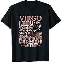 Amazon.com: Virgo Lady Shirt Astrology Zodiac Sign Virgo Woman