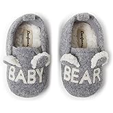 Dearfoams Baby & Kids' Bear Matching Family Slipper Christmas Gifts