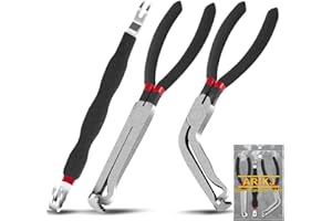 ARIKJ 3Pcs Electrical Disconnect Pliers 37960, 60 Degree Electrical Connector Pliers 37980,Electrical Connector Separator 13120, Electrical Wiring, Electrical Plug Disconnect Tools
