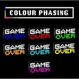 Paladone Game Over 8-Bit Pixel Light Color Changing Sound Reactive 30cm view 3
