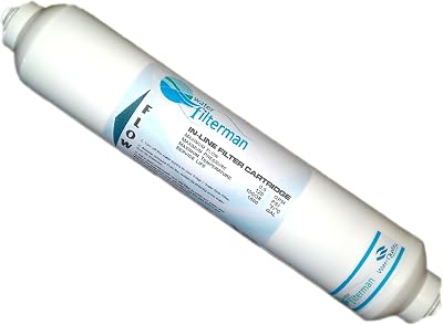 Water Filter Man Ltd 1/4" Push-Fit Under Sink Fridge Cartridge for B&Q