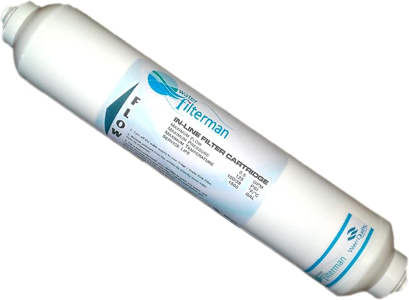 Water Filter Man Ltd 1/4" Push-Fit Under Sink Fridge Cartridge for B&Q