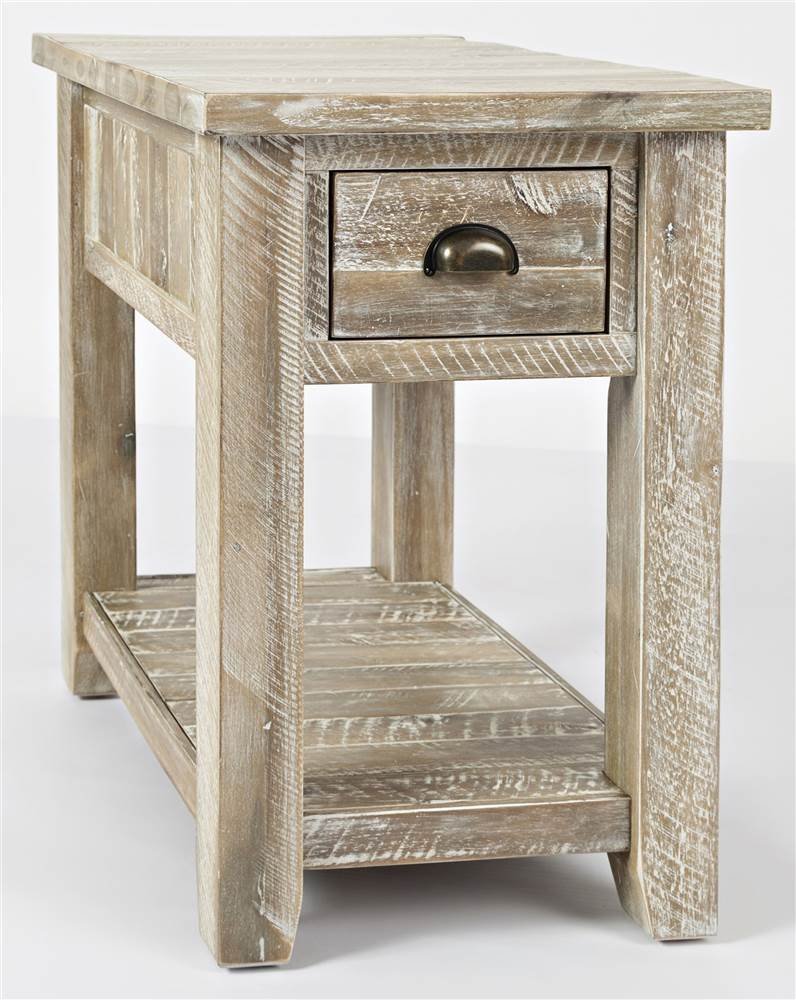 Best Distressed Gray End Table