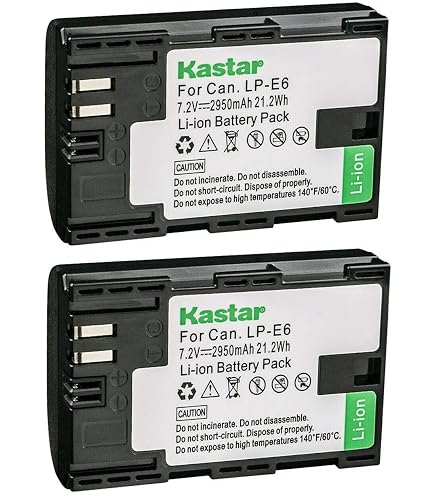 Amazon.com : Kastar 4-Pack Battery Replacement for RED Komodo 6K