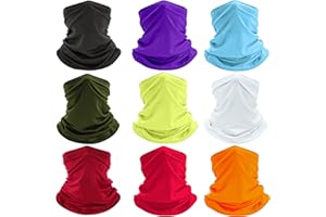 LILLBJORNEN Cooling Neck Gaiter Sun Protection Face Mask Breathable Head Wrap Headwear Protection-Dust Gator Mask