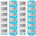 Classroom Timers for Teachers Kids Large Magnetic Digital Timer 24 Pack-Blue White