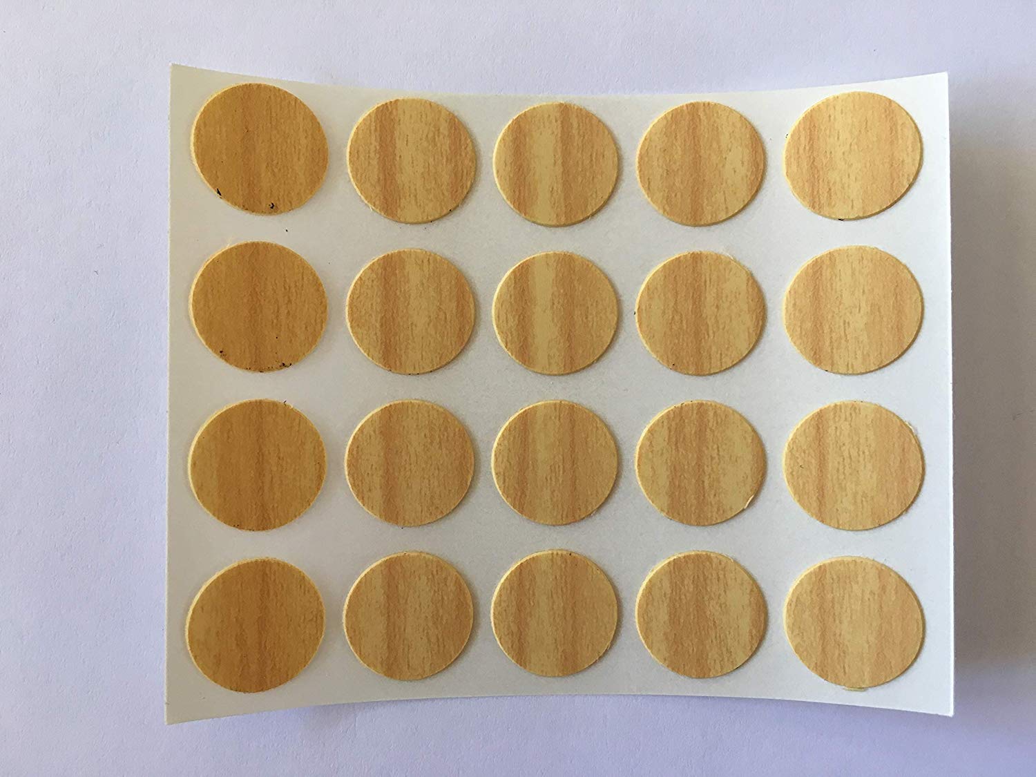 Self Adhesive Stick on Screw Hole Cap/Covers 13mm Various Colours