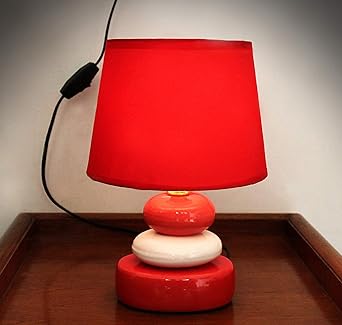 red table lamps for living room