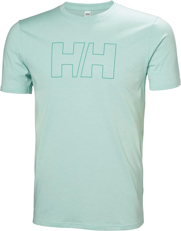 Men's HH Tech Logo T-Shirt, Lagoon, L
