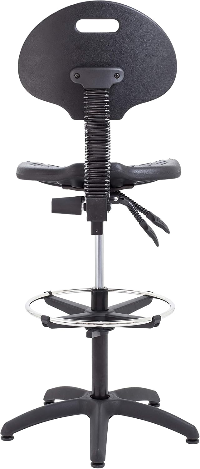Office Hippo Laboratory Desk Chair, Robust Office Chair for Contract Use Adjustable Seat & Back - Image 5