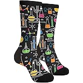 ACPPXF Science Chemistry Math Socks Funny Crew Dress Socks For Men Women