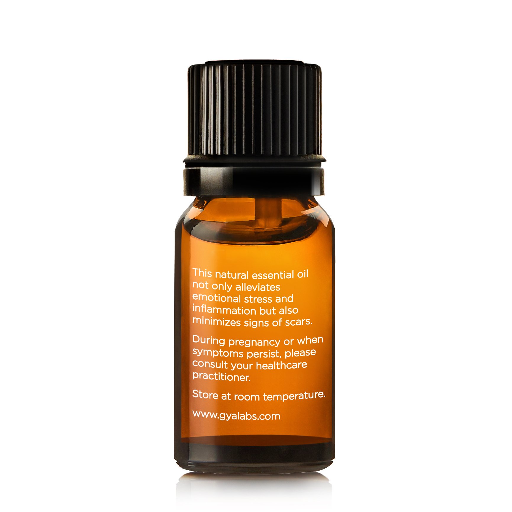 Organic Patchouli Essential Oil (Indonesia) , 100% Pure Natural & Therapeutic Grade For Men & Women (10ml , Gya Labs)