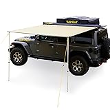 SAMOUT Vehicle Awning, 6.6ft x 8.2ft, Rooftop