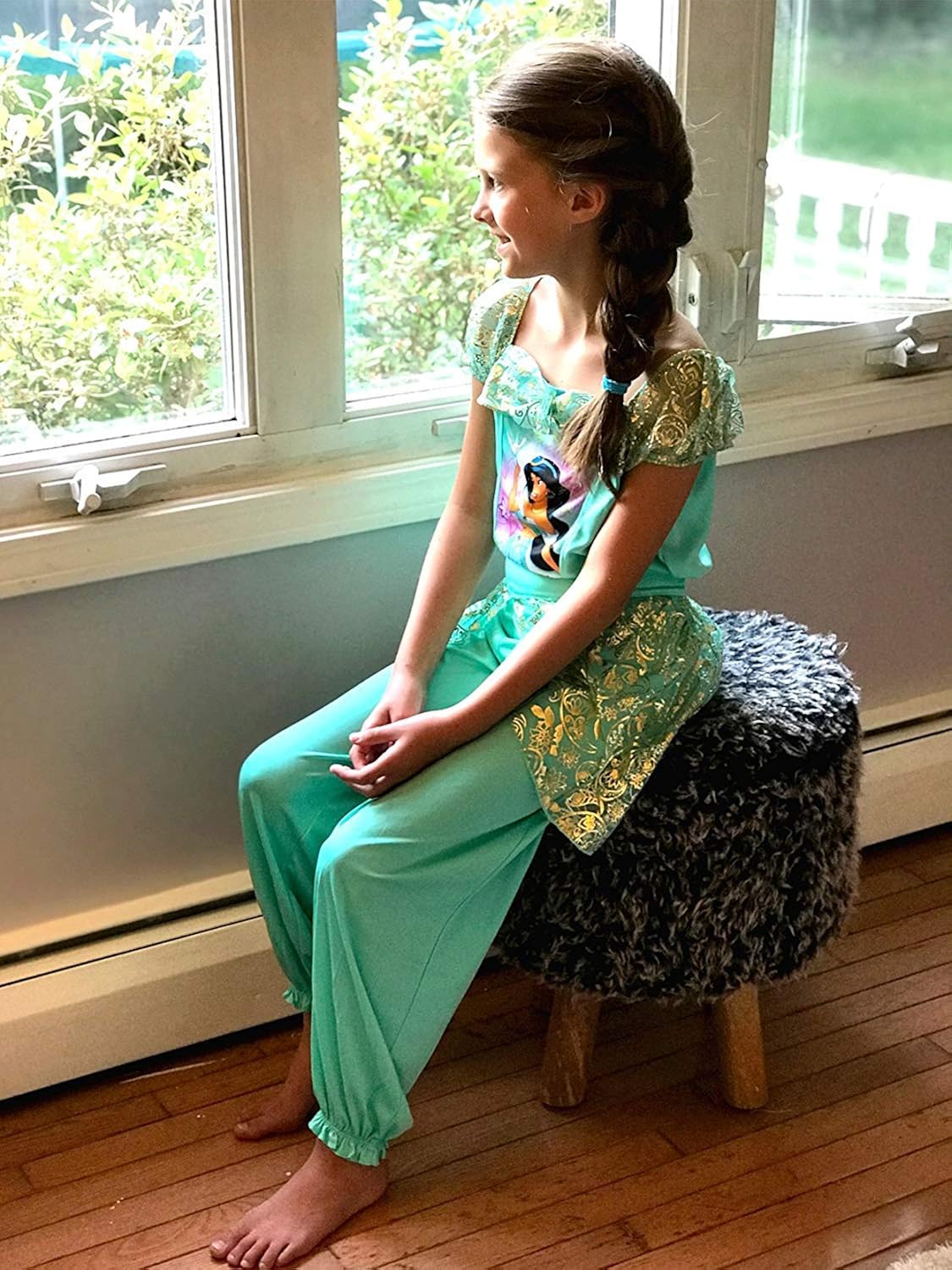 Little Kid//Big Kid Disney Princess Jasmine Girls Fantasy Pajamas