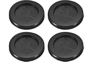 uxcell 4Pcs Rubber Grommets 2" (50mm) Drill Hole, 1-3/4" (42mm) ID Double Sided Hole Plugs Ring Gasket for Firewall Cable Wir