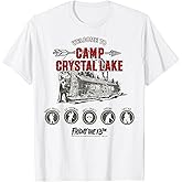 Friday The 13th Camp Crystal Lake Activities T-Shirt Small