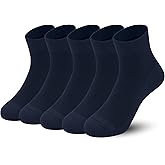 SERISIMPLE Kids Viscose Bamboo Above Ankle Socks Breathable Thin Summer Crew Comfortable Mesh Girls Boys Socks 5 Pairs