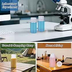 DEMORA 2 oz Small Plastic Bottles with