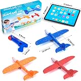 Winstico Airplane Launcher Toy 3 Pack Foam Gliders Night Light Outdoor Kids Gift view 6