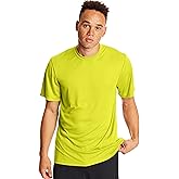Hanes mens T-shirt Pack, Cool Dri Moisture-wicking Performance T-shirt, Performance Tee, 40+ Upf Protection, 2-pack