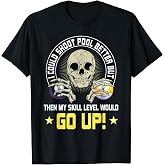 Skull Pool Table - 9 Balls T-Shirt
