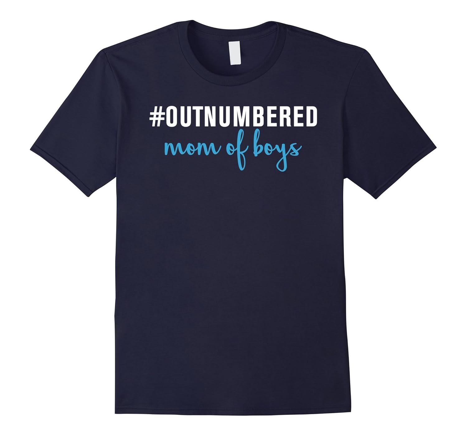 Outnumbered Mom Of Boys Tshirt4LVS 4loveshirt