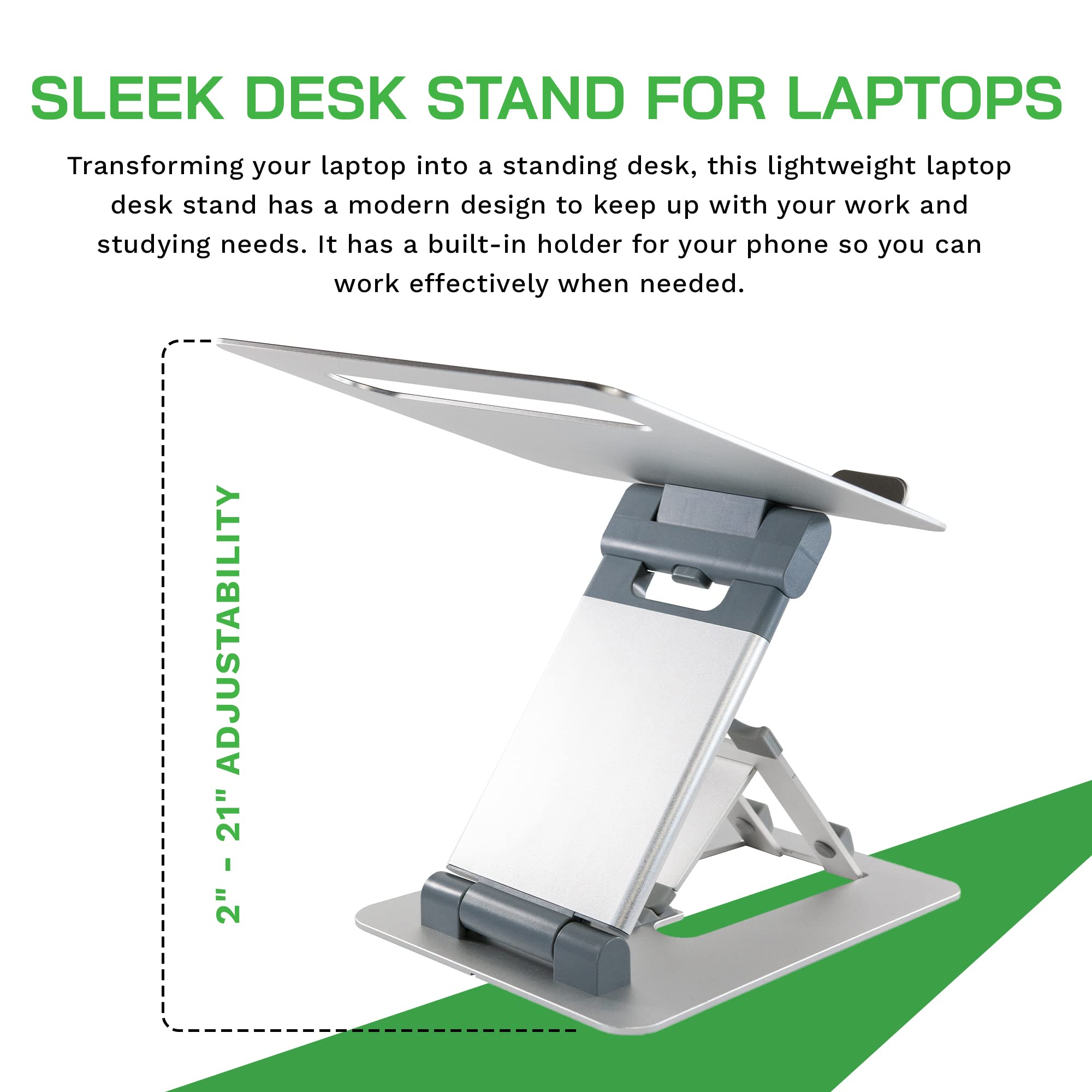 Mua obVus Solutions Laptop Stand with Phone Holder Perfect for