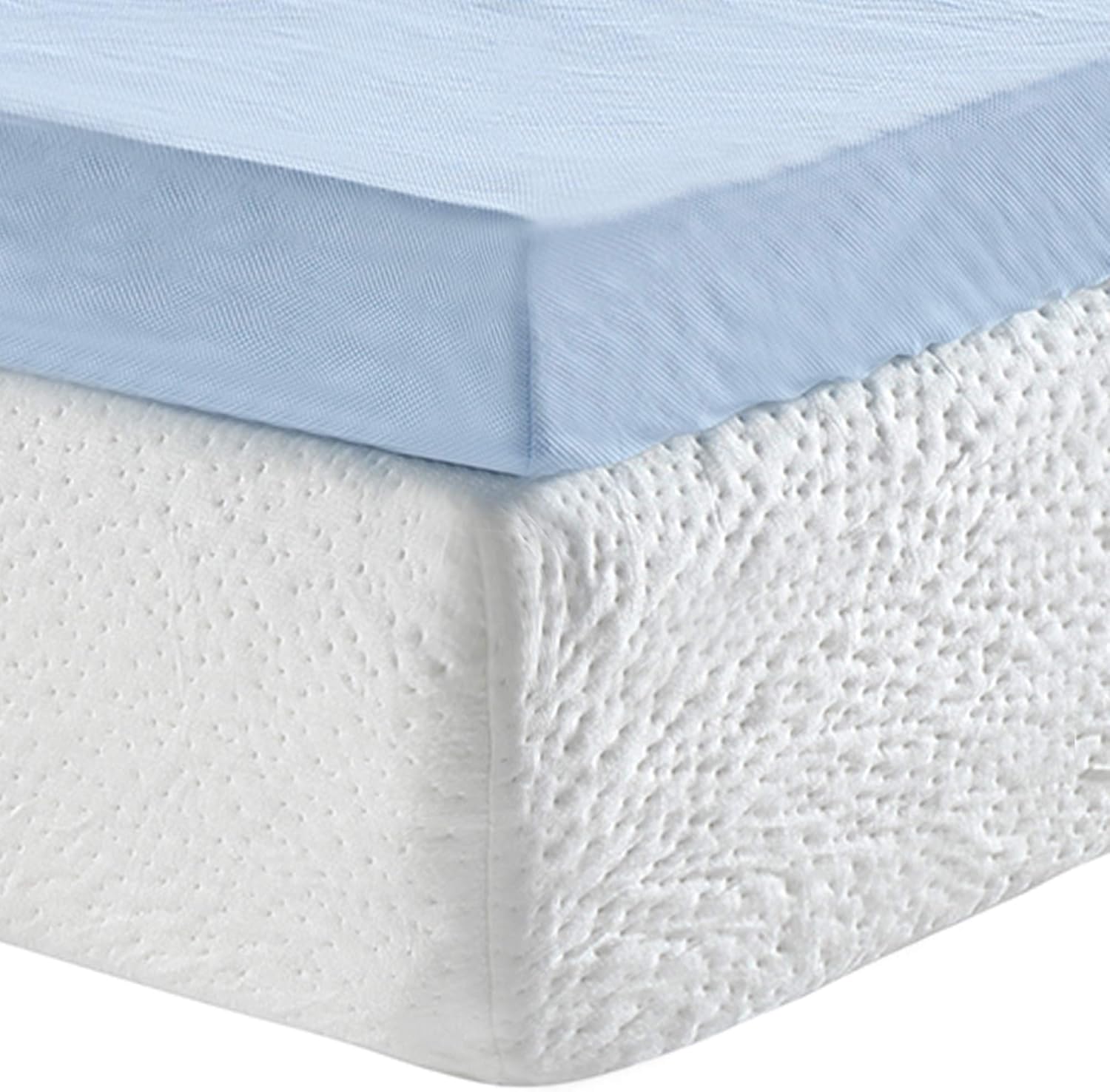 Classic Brands 3-Inch Cool Cloud Gel Memory Foam Mattress Topper With Free Cover, Queen: Home & Kitchen