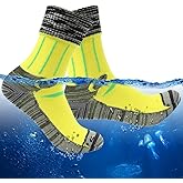 RANDY SUN Waterproof Socks, Unisex Hiking Wading Trail Running Kayaking Crew Socks