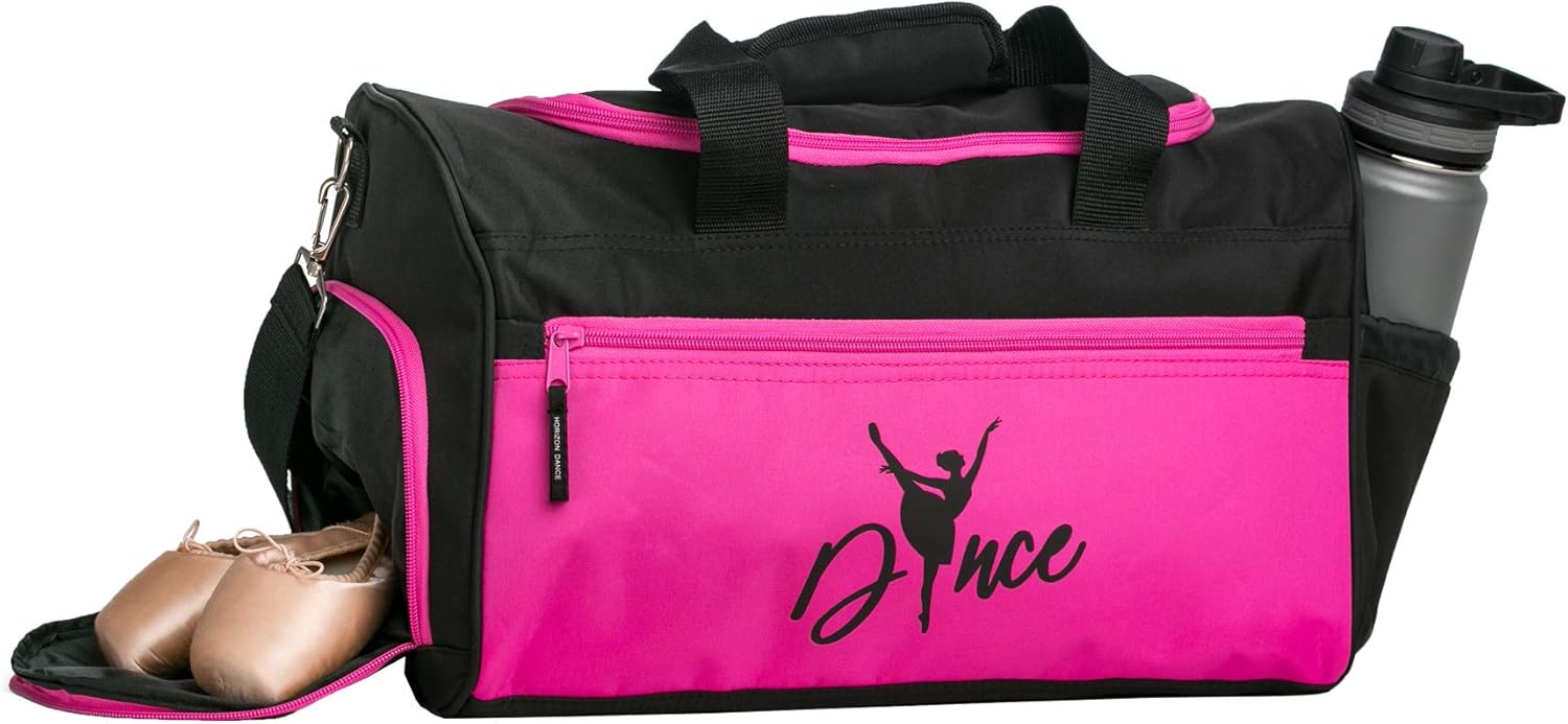 dance bags with separate shoe compartment