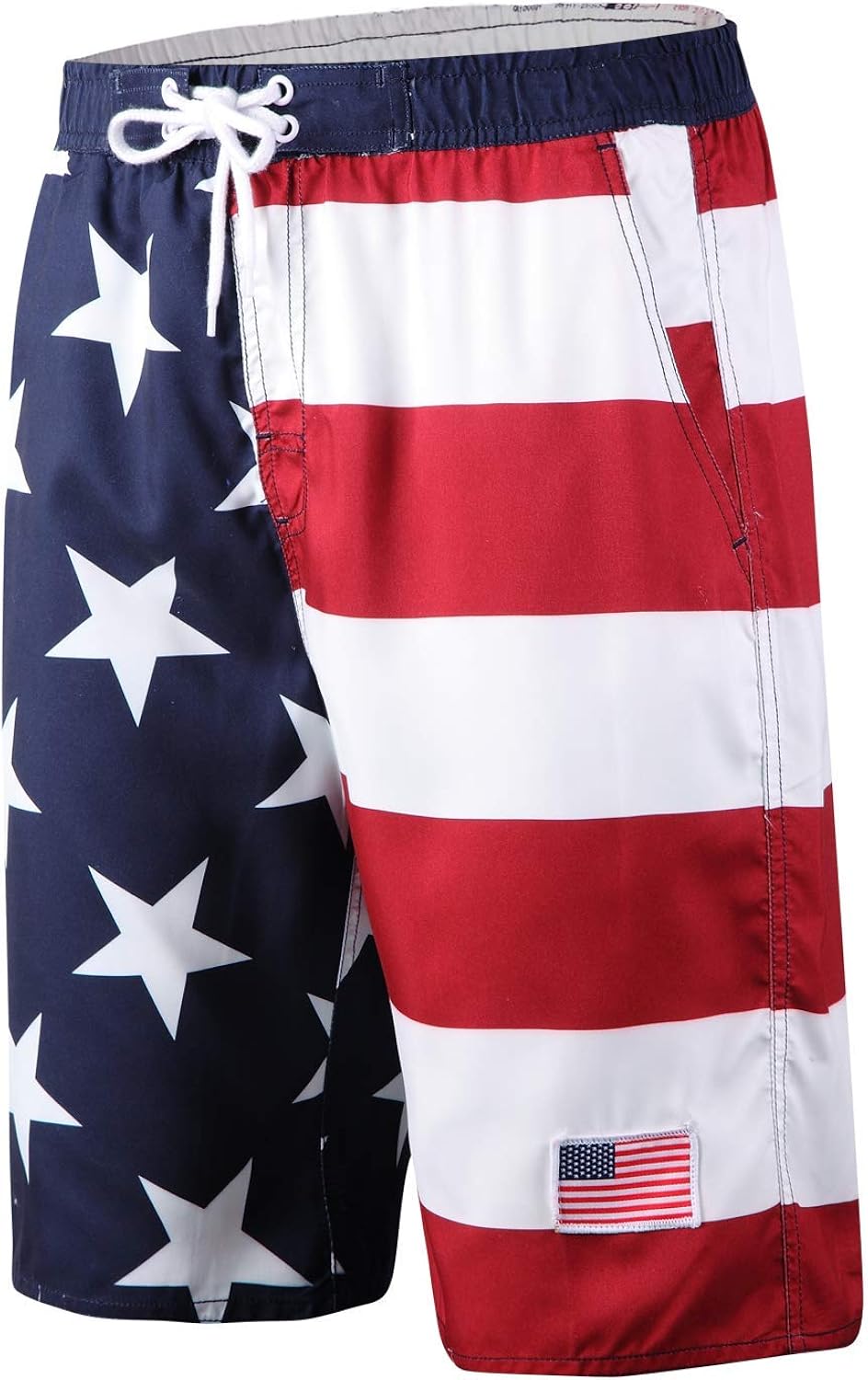 men's lightweight shorts elastic waist