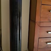 Ventilatore A Torre Orbegozo TWM 1009, 60W, 3 Velocità, Telecomando, Ionico, Timer 8h, Nero
