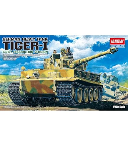Amazon.com: Tamiya 1/25 German Tiger I Tank Model Kit : Arts