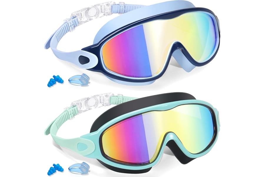 Best Keary Kids Swim Goggles For 3-15 Uv Protection Anti-Fog Pool Water Swimming Goggles For Boys Girls Youth Toddler - Top Picks for 2026