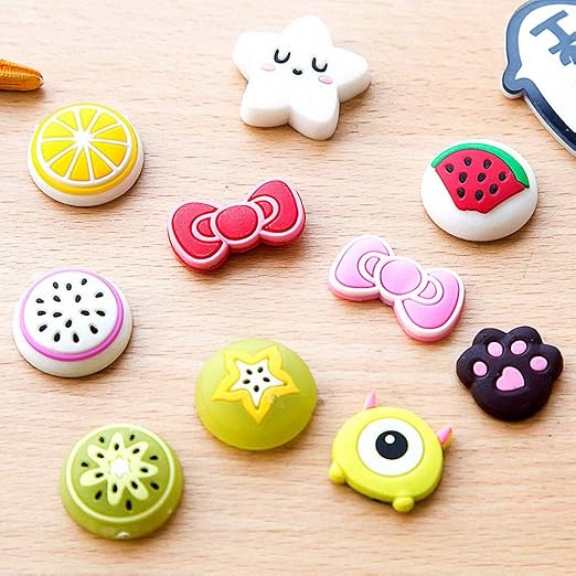 10 imanes de goma PVC para frigorífico, diseño de lazo de dibujos ...