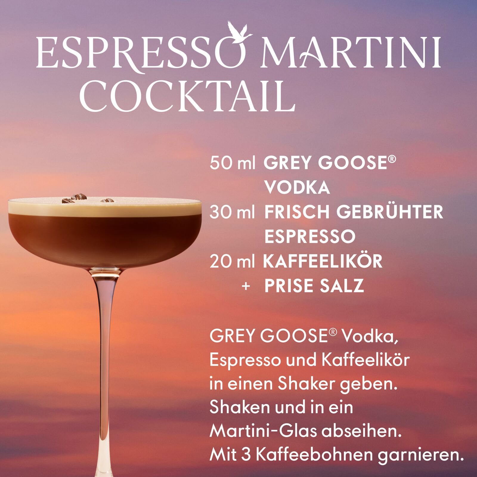GREY GOOSE Premium-Vodka aus Frankreich, 40% Vol., 70 cl/700 ml, mit 100% französischem Weizen und natürlichem Quellwasser 9