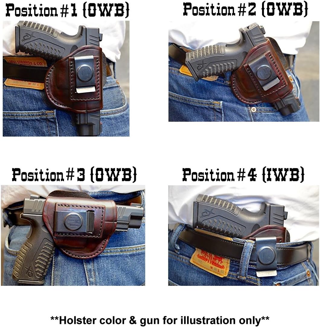 holster positions