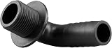 Cost Wise Water Butt Elbow 3/4 BSP to 3/4 Barb with Nut & Washer view 9