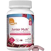 Zahler Kids Multivitamin Chewable Vitamin Tablet - Complete One Daily Kids Vitamins Supplement - Contains 20+ Minerals & Vitamins for Kids & Toddlers - Kosher Multivitamins Cherry Flavor (90)