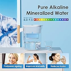 Waterdrop Alkaline Chubby 10-Cup Large Water Filter