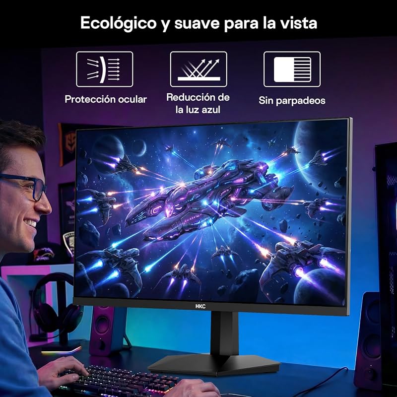 Monitor Gaming 27 Pulgadas QHD IPS 200Hz(OC 220Hz), 1 ms MPRT