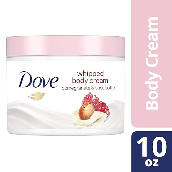 dove whipped body cream pomegranate