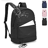 HEAD Waterproof Classic Backpack for Women & Men, 15.6" Laptop Casual Daypack, Small Basic Backpacks for College/Gym/Fitness/Travel/Daily