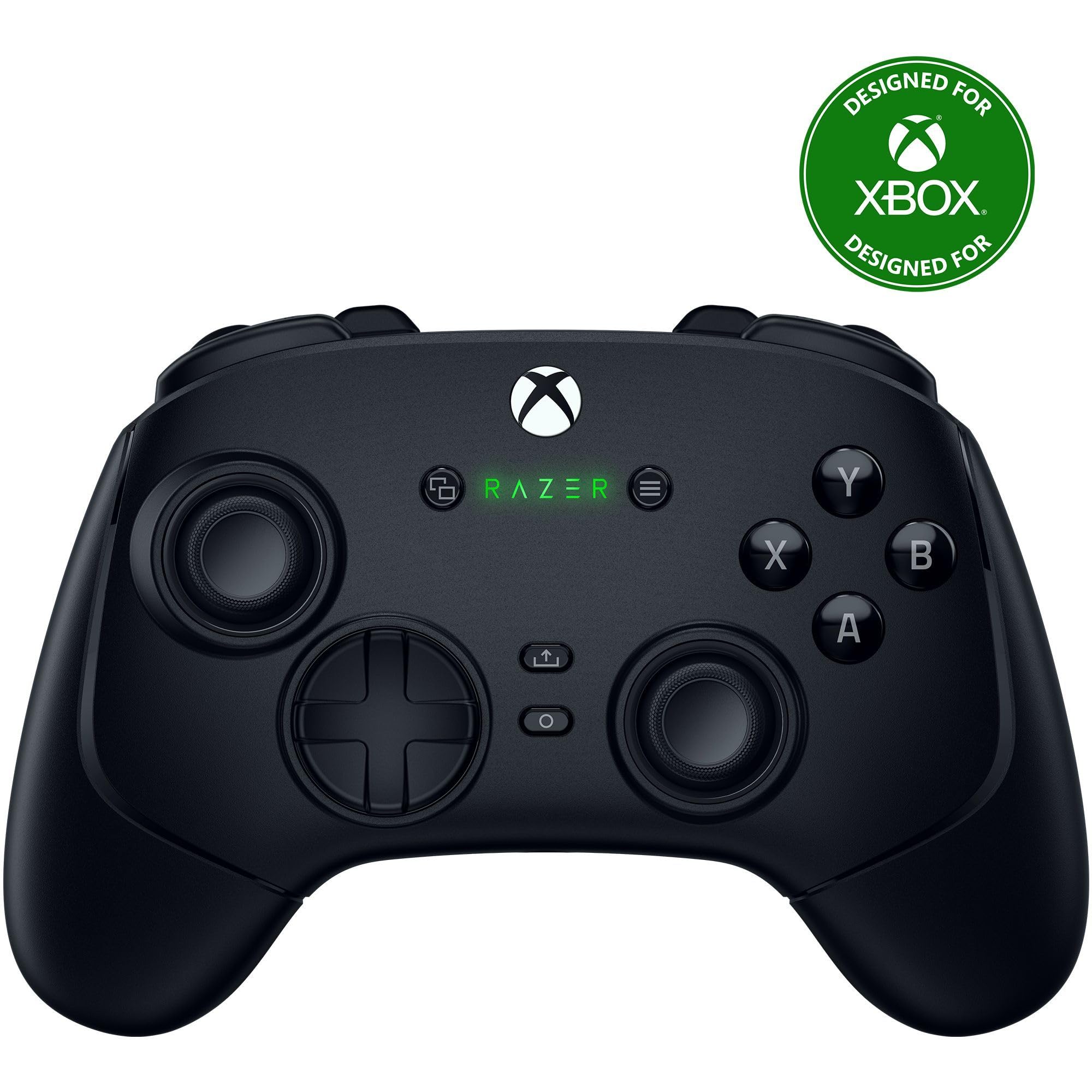 Photo 1 of (sold for parts/broken joystick/) 
Razer Wolverine V3 Pro Wireless Gaming Controller: Licensed for Xbox Series X|S, Xbox One, Windows PC - 6 Remappable Buttons - Fast Triggers - Customizable Thumbsticks - Wired Tournament Mode - Black