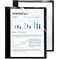 Report Covers - (Set of 30), 8.5 x 11" Letter Size, Clear Front Folders - Ideal for Presentations, Resumes & Keeping Your Documents Neat and Professional