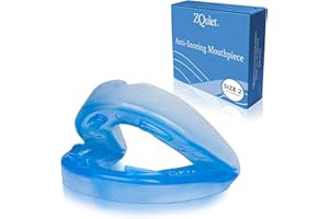 ZQuiet, Anti-Snoring Mouthpiece, Comfort Size #2, Single Refill, Blue Made in USA, BPA-Free, Medical-Grade Material