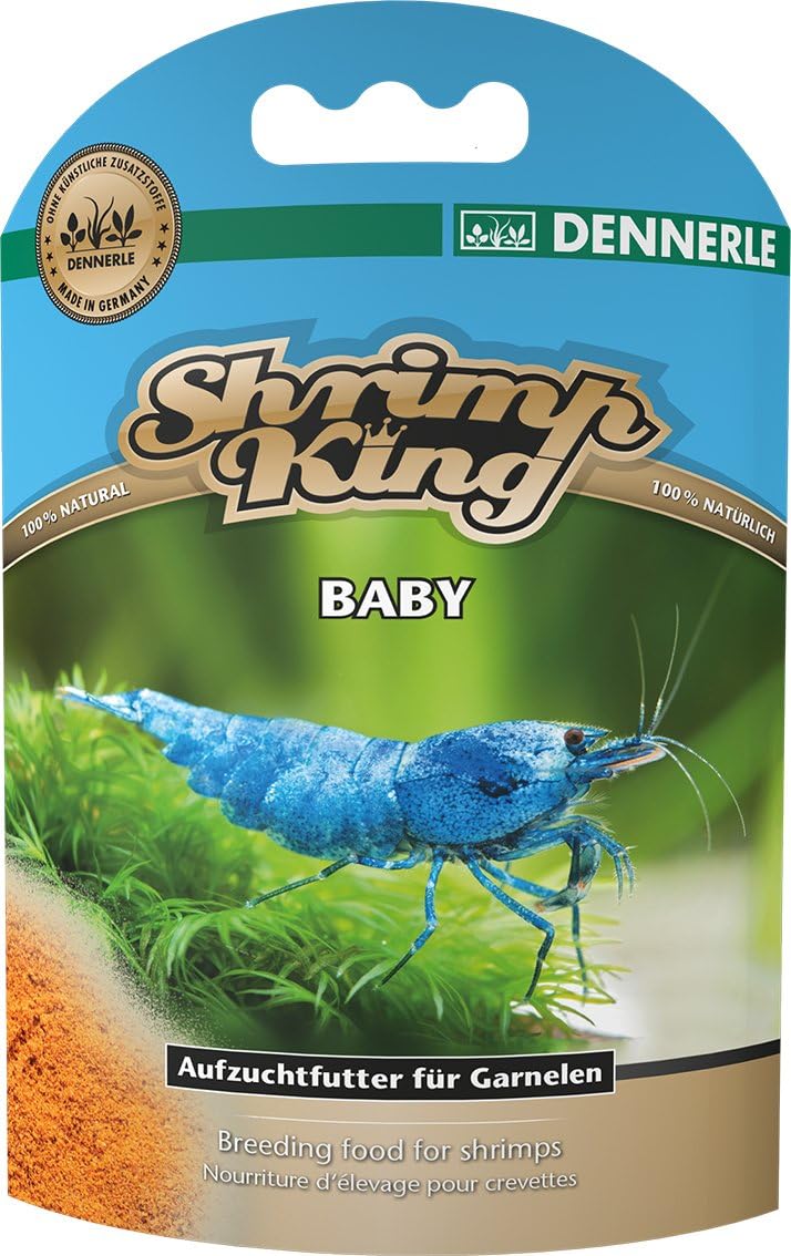 DENNERLE Shrimp King Baby-Rearing Fish Food INT, 30 g (Pack of 1)